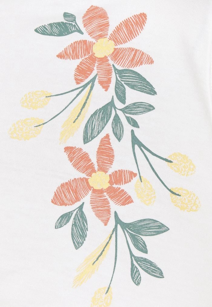 T-Shirt ANNA FIELD Anna Field Print T-shirt Blanche Femme | VTK-0292934